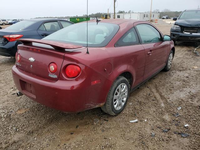 1G1AT18H897223802 - 2009 CHEVROLET COBALT LT MAROON photo 3