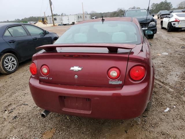 1G1AT18H897223802 - 2009 CHEVROLET COBALT LT MAROON photo 6