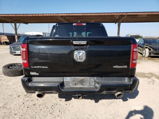 1C6SRFHT5KN911258 - 2019 RAM 1500 LIMITED BLACK photo 6