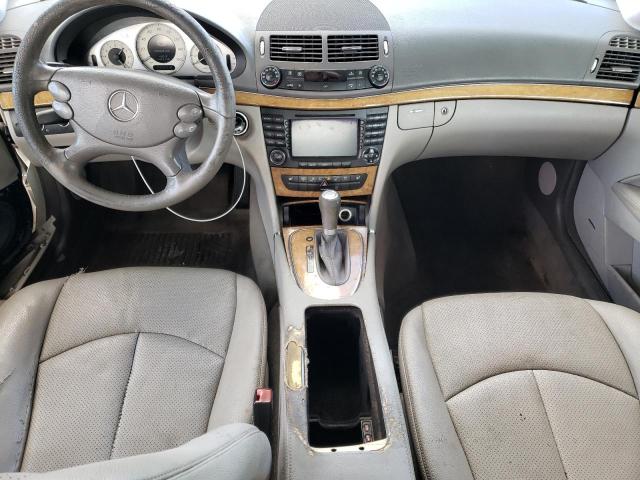 WDBUF87X37X222405 - 2007 MERCEDES-BENZ E 350 4MATIC WHITE photo 8