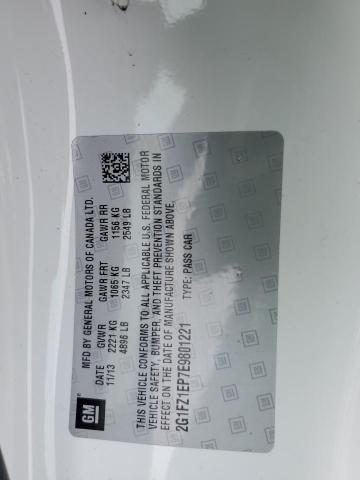 2G1FZ1EP7E9801221 - 2014 CHEVROLET CAMARO ZL1 WHITE photo 13