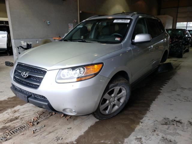 5NMSH13E99H300082 - 2009 HYUNDAI SANTA FE SE SILVER photo 1