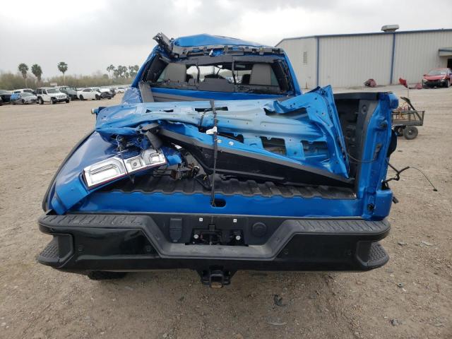 3GCUDHEL5NG681380 - 2022 CHEVROLET SILVERADO K1500 ZR2 BLUE photo 6