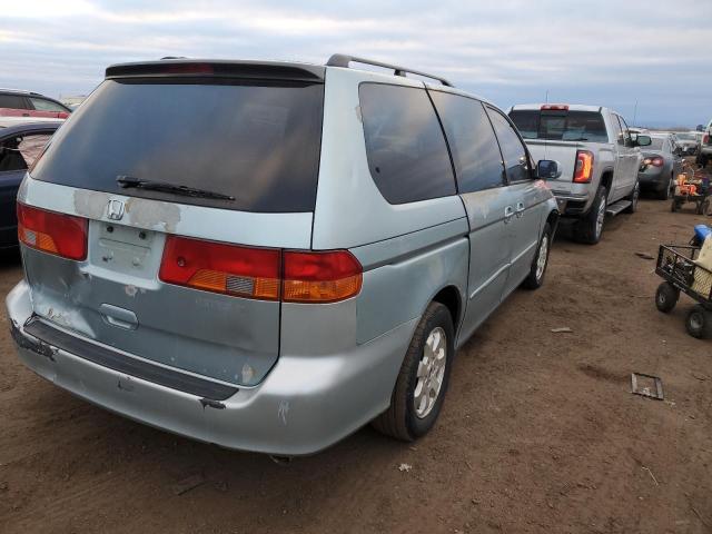 5FNRL18693B095516 - 2003 HONDA ODYSSEY EX BLUE photo 3