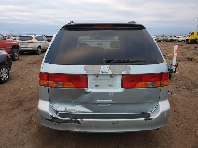 5FNRL18693B095516 - 2003 HONDA ODYSSEY EX BLUE photo 6