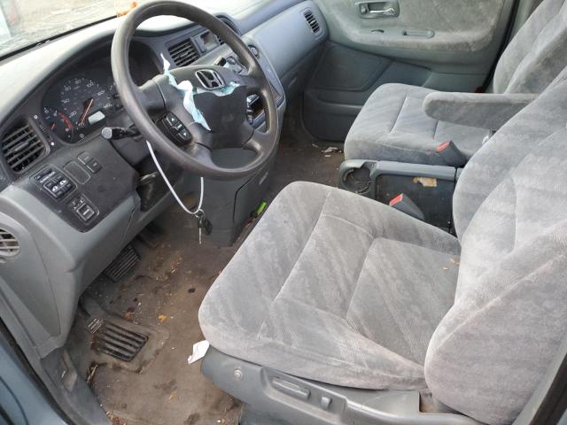 5FNRL18693B095516 - 2003 HONDA ODYSSEY EX BLUE photo 7