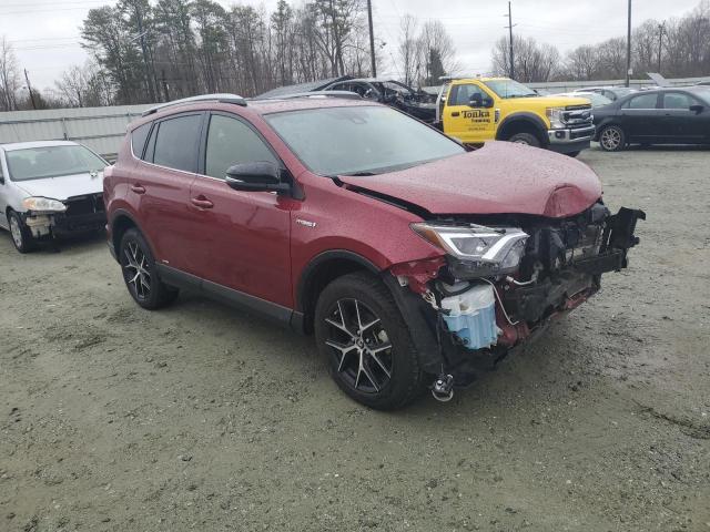 JTMJJREV3JD217093 - 2018 TOYOTA RAV4 HV SE MAROON photo 4