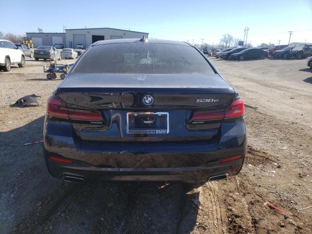 WBA13AG09NCJ43281 - 2022 BMW 530E BLACK photo 6