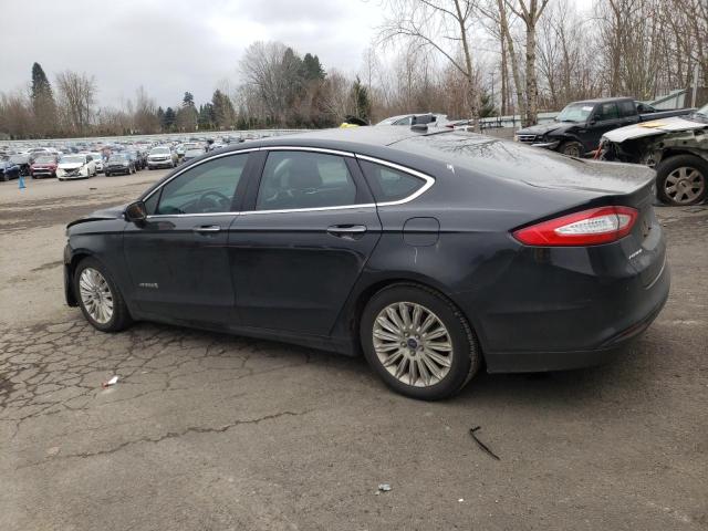 3FA6P0LU6FR172438 - 2015 FORD FUSION SE HYBRID BLACK photo 2