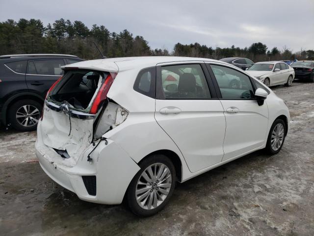 JHMGK5H7XGX000059 - 2016 HONDA FIT EX WHITE photo 3