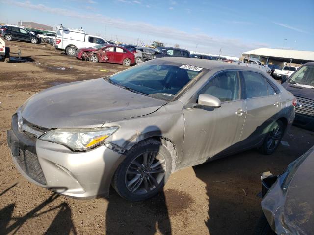 4T1BF1FK8GU536442 - 2016 TOYOTA CAMRY LE GOLD photo 1
