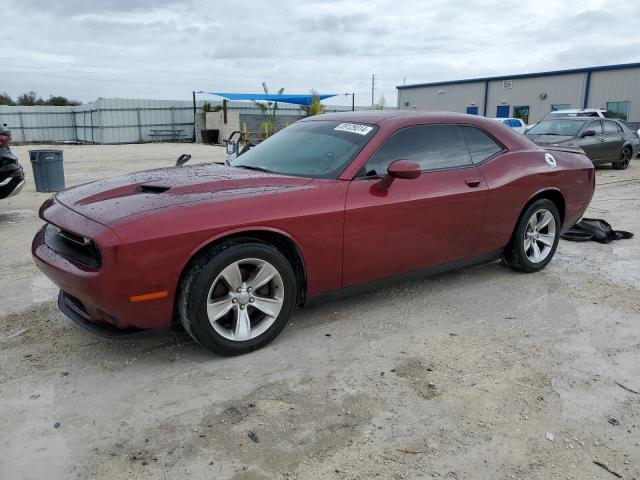 2C3CDZAG1MH520862 - 2021 DODGE CHALLENGER SXT MAROON photo 1