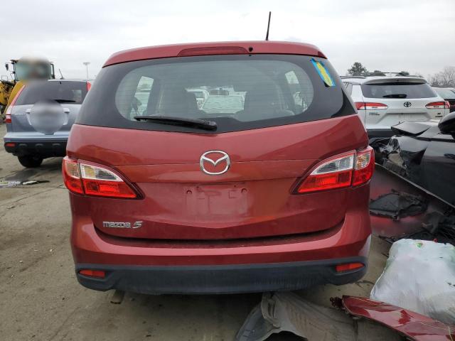 JM1CW2BL3F0190500 - 2015 MAZDA 5 SPORT RED photo 6