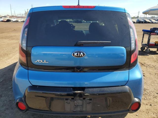 KNDJP3A52G7297334 - 2016 KIA SOUL + BLUE photo 6