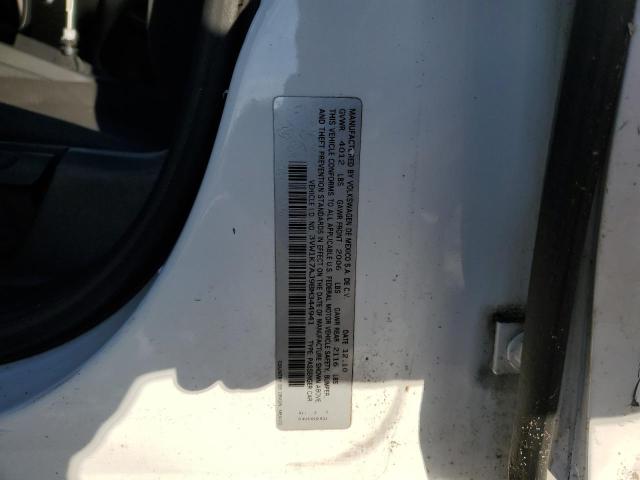 3VW1K7AJ9BM344941 - 2011 VOLKSWAGEN JETTA BASE WHITE photo 12