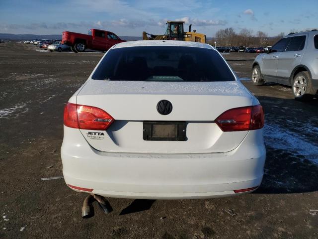 3VW1K7AJ9BM344941 - 2011 VOLKSWAGEN JETTA BASE WHITE photo 6