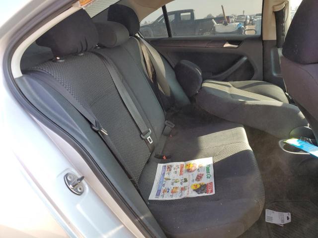 3VW2K7AJ3CM377424 - 2012 VOLKSWAGEN JETTA BASE Արծաթագույն լուսանկար 10