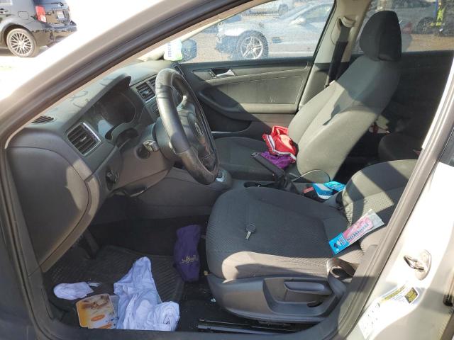 3VW2K7AJ3CM377424 - 2012 VOLKSWAGEN JETTA BASE Արծաթագույն լուսանկար 7