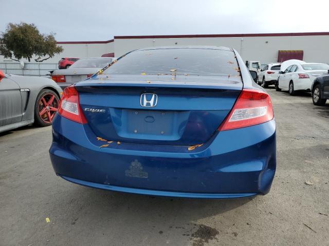 2HGFG3B52CH518371 - 2012 HONDA CIVIC LX BLUE photo 6