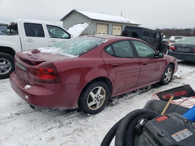 2G2WS522341126822 - 2004 PONTIAC GRAND PRIX GT2 BURGUNDY photo 3