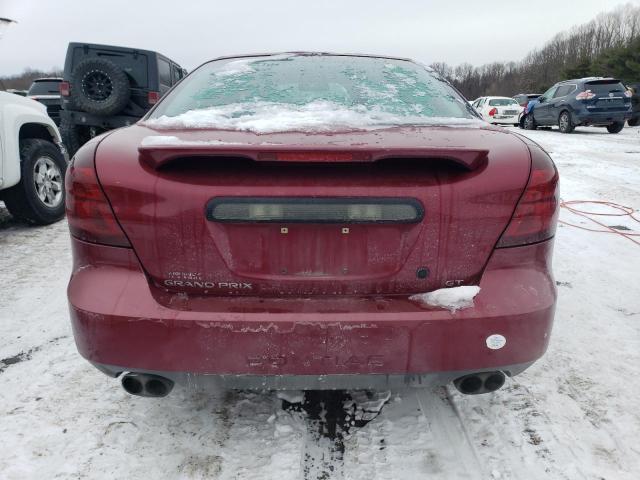 2G2WS522341126822 - 2004 PONTIAC GRAND PRIX GT2 BURGUNDY photo 6