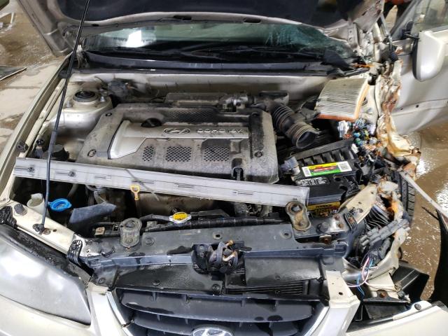 KMHDN46D45U957201 - 2005 HYUNDAI ELANTRA GLS CREAM photo 11