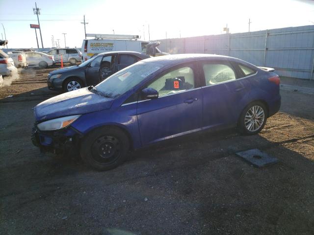 1FADP3J29FL324253 - 2015 FORD FOCUS TITANIUM BLUE photo 1