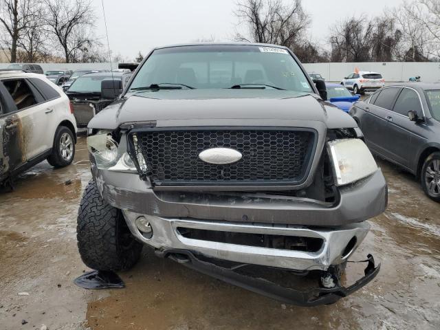 1FTPW14V56KD53081 - 2006 FORD F150 SUPERCREW GRAY photo 5