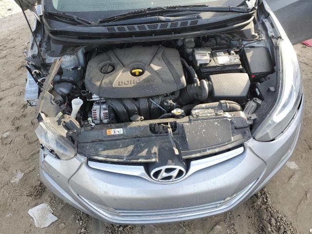 5NPDH4AE8GH718484 - 2016 HYUNDAI ELANTRA SE SILVER photo 11