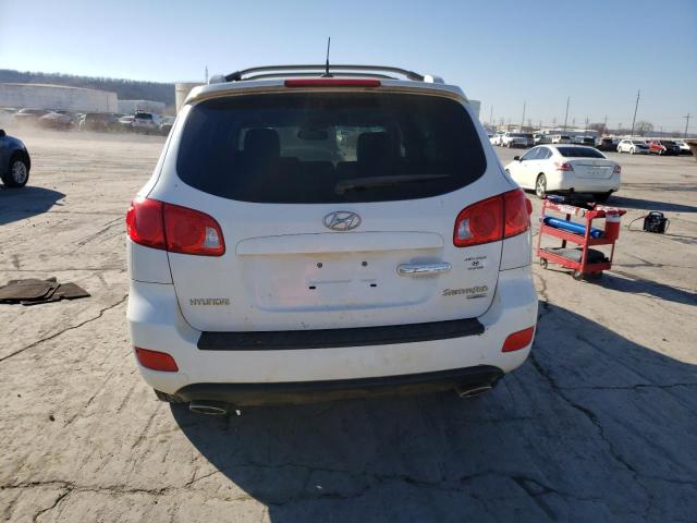 5NMSH13E69H266392 - 2009 HYUNDAI SANTA FE SE WHITE photo 6