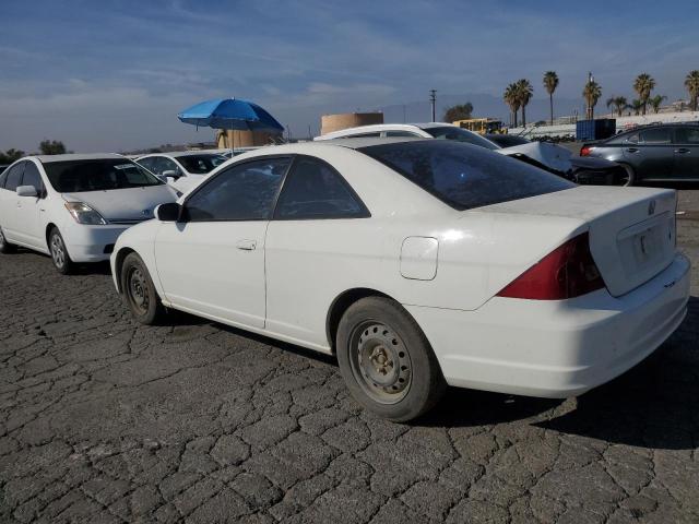 1HGEM22991L114842 - 2001 HONDA CIVIC SI WHITE photo 2