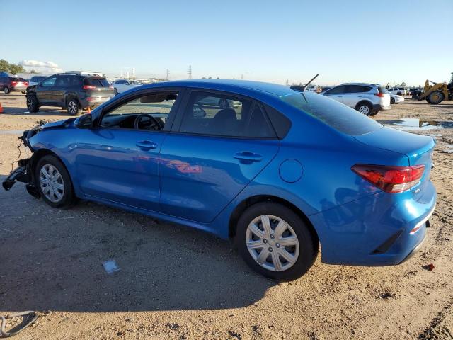 3KPA24AD3PE605963 - 2023 KIA RIO LX BLUE photo 2