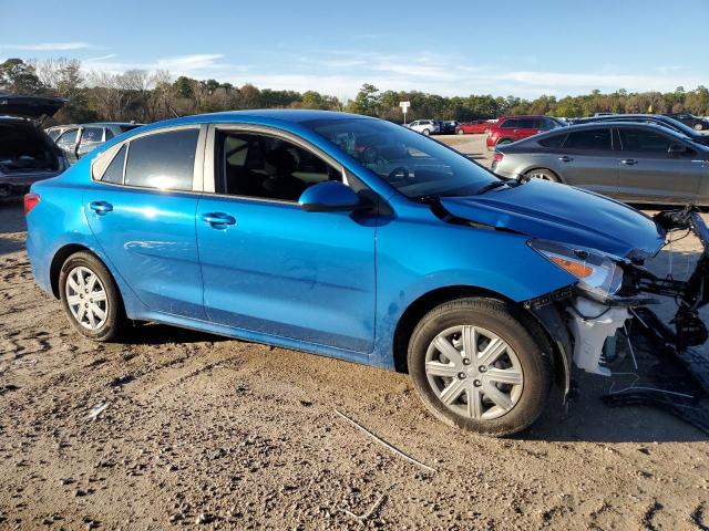 3KPA24AD3PE605963 - 2023 KIA RIO LX BLUE photo 4