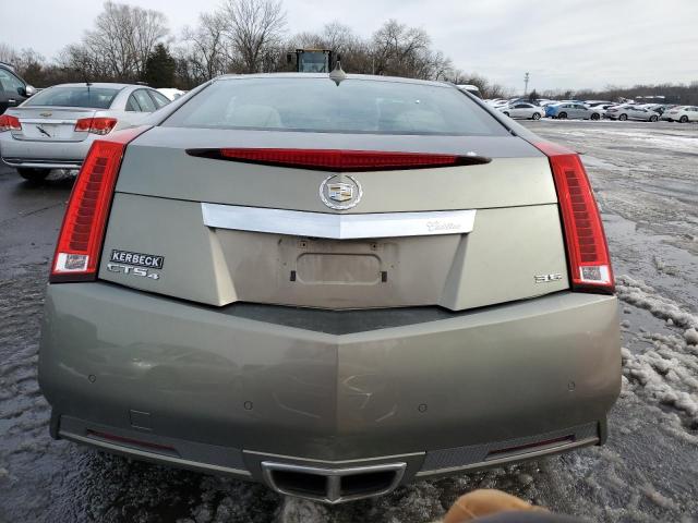 1G6DL1ED3B0142956 - 2011 CADILLAC CTS PERFORMANCE COLLECTION BEIGE photo 6