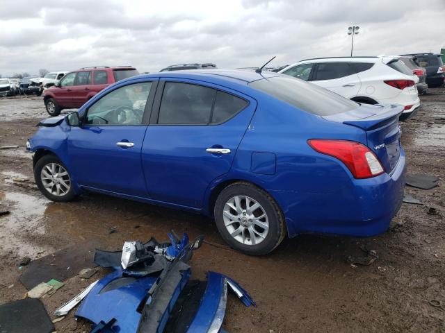 3N1CN7AP1FL803577 - 2015 NISSAN VERSA S BLUE photo 2