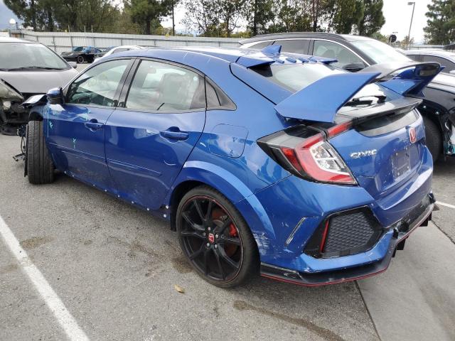 SHHFK8G78JU200132 - 2018 HONDA CIVIC TYPE-R TOURING BLUE photo 2