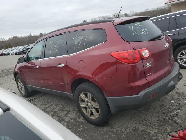 1GNLVFED8AS146124 - 2010 CHEVROLET TRAVERSE LT RED photo 2