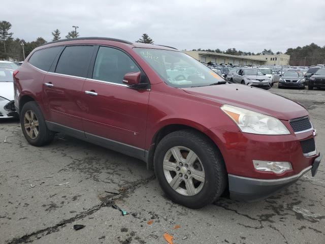 1GNLVFED8AS146124 - 2010 CHEVROLET TRAVERSE LT RED photo 4