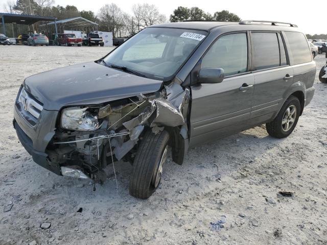 5FNYF28658B022207 - 2008 HONDA PILOT EXL GRAY photo 1