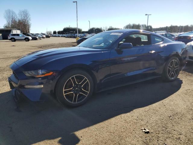 1FA6P8TH0K5184261 - 2019 FORD MUSTANG BLUE photo 1