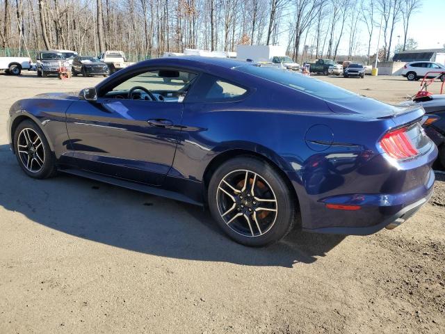 1FA6P8TH0K5184261 - 2019 FORD MUSTANG BLUE photo 2