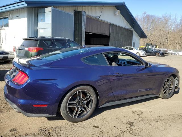 1FA6P8TH0K5184261 - 2019 FORD MUSTANG BLUE photo 3