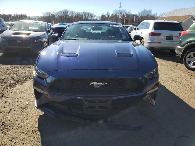 1FA6P8TH0K5184261 - 2019 FORD MUSTANG BLUE photo 5