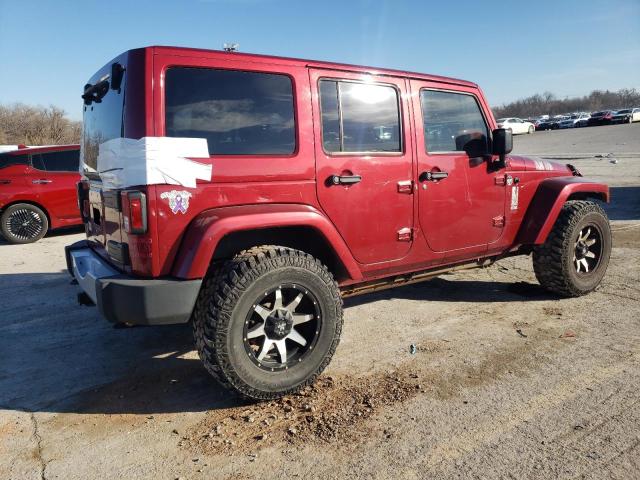 1J4BA5H10BL577669 - 2011 JEEP WRANGLER U SAHARA BURGUNDY photo 3