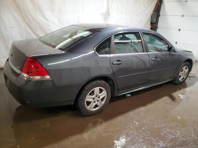 2G1WF5EK4B1240961 - 2011 CHEVROLET IMPALA LS GRAY photo 3