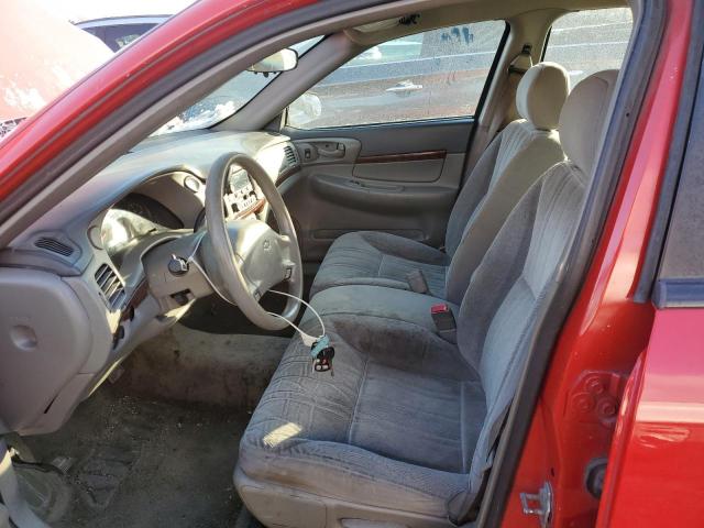 2G1WF52EX49348553 - 2004 CHEVROLET IMPALA RED photo 7