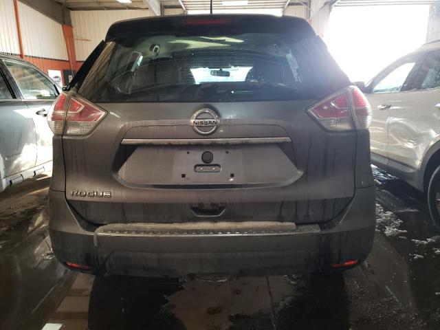 KNMAT2MT4FP563127 - 2015 NISSAN ROGUE S GRAY photo 6