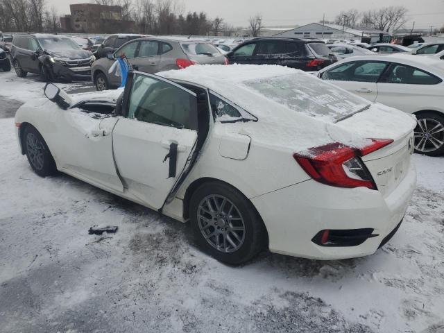 19XFC2F54JE201019 - 2018 HONDA CIVIC LX WHITE photo 2