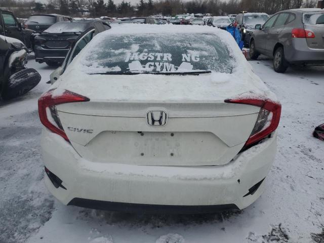 19XFC2F54JE201019 - 2018 HONDA CIVIC LX WHITE photo 6