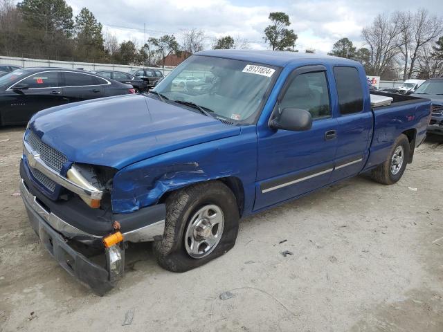 2GCEC19T641288701 - 2004 CHEVROLET SILVERADO C1500 BLUE photo 1